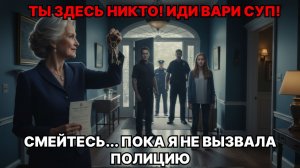 МУЖ УДАРИЛ МЕНЯ, А ДОЧЬ ПОСМЕЯЛАСЬ. МОЯ МЕСТЬ ОСТАВИЛА ИХ НА УЛИЦЕ В ТОТ ЖЕ ВЕЧЕР.