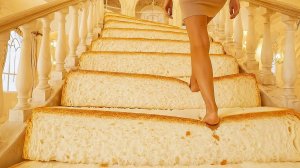 Какая лестница тебе больше всего нравится? 🏚️ Классный АСМР с помощью ИИ. Детские мультики