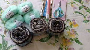 Обзор пряжи МОХЕР и СЕВЕРНОЕ СИЯНИЕ 🧶🧶🧶