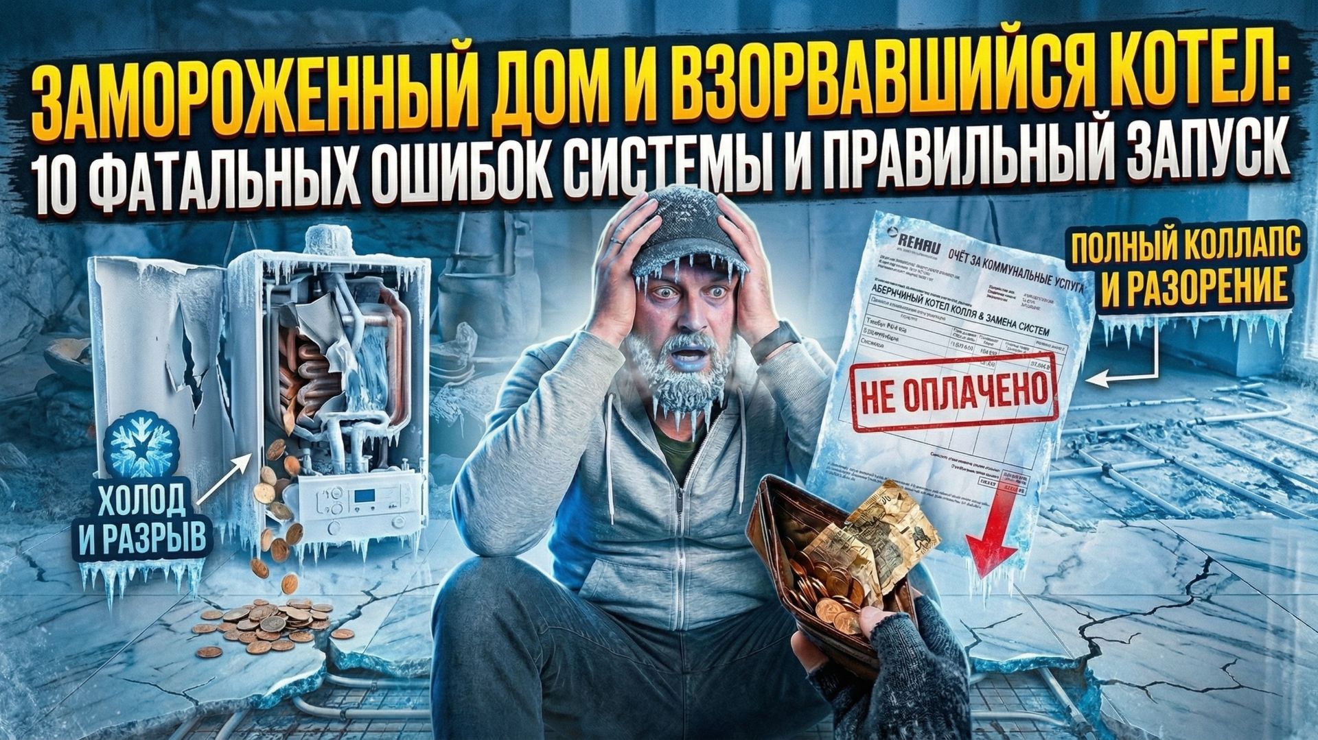 Замёрзший дом и взорванный котёл: Ошибки отопления, которые вас разорят! смотреть онлайн