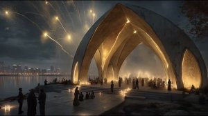 The Golden City of The Future⎜White & Gold Metropolis⎜Futuristic Ambient Soundscapes⎜