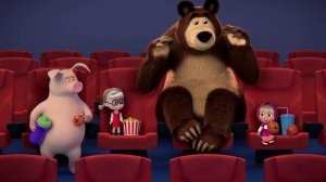 Маша и медведь увлекательная и развлекательная игра для детей мультфильм