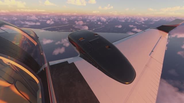 Полет в японии на Black Square Baron Professional, Microsoft Flight Simulator 2024, RJSD To RJTU