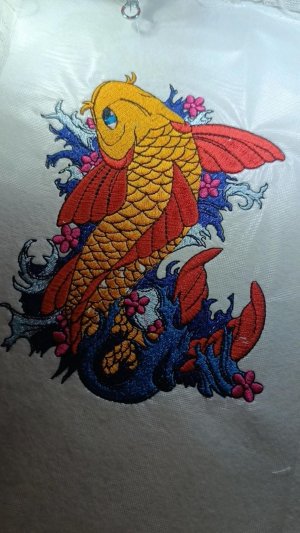 Вышивка надписей на футболках, поло,толстовка