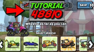 🎮 48810 TUTORIAL 🎮 (Wheelie Wonderland) - Hill Climb Racing 2