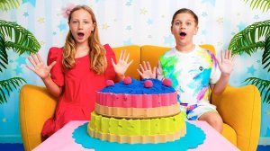 Рома тестирует Трюки с Кинетическим Песком