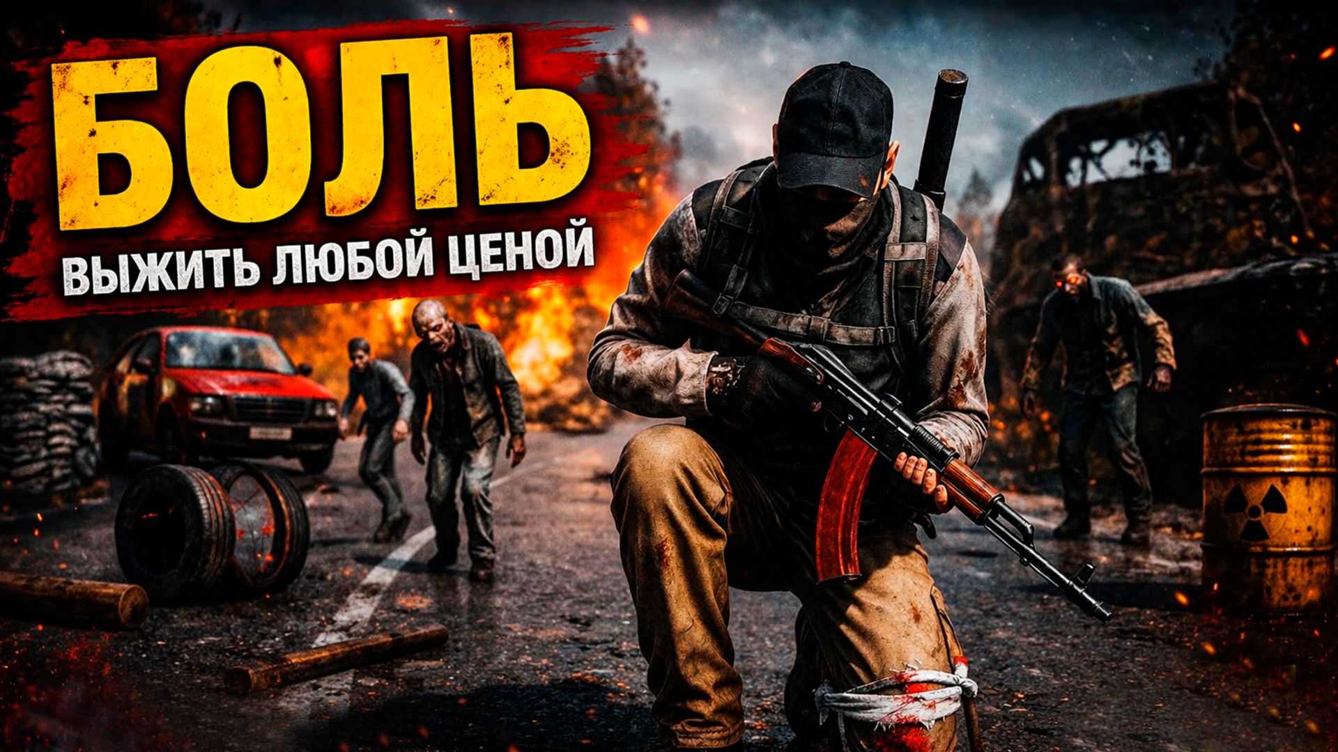 DayZ NEW WORLD — БОЛЬ | Хардкорное выживание без шансов #5