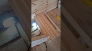 1000054961.mp4 (Собака наблюдает за устройством лестницы на 2-ой этаж в доме А-фрейм)