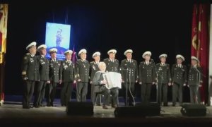 Общефлотский урок истории в Севастопольском Доме офицеров Черноморского флота