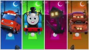 АВТОБУС ТАЙО И ПАРОВОЗИК ТОМАС: Битва против Автобуса Пожирателя и Маквина 🚌 МУЛЬТИК ГЕРОИ