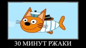 35 МИНУТ РЖАКИ ТРИ КОТА 😂 ПОПРОБУЙ НЕ ЗАСМЕЯТЬСЯ