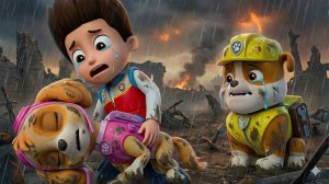 Скай, пожалуйста, проснись! Не покидай Щенячий патруль! Не плачь, Райдер