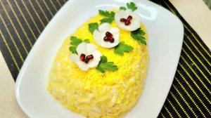 Салат ,,ПАСХАЛЬНОЕ ЯЙЦО"- просто,красиво и очень вкусно!