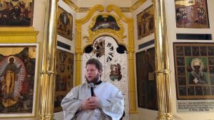 04.04.2026 - Диакон Даниил Бойко: проповедь в Субботу 6-й седмицы, ва́ий. Лазарева суббота (2026)