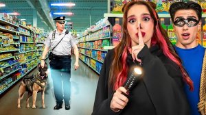 Влад а4 . НОЧЬ в СУПЕРМАРКЕТЕ ! Видео Влада Бумага а4