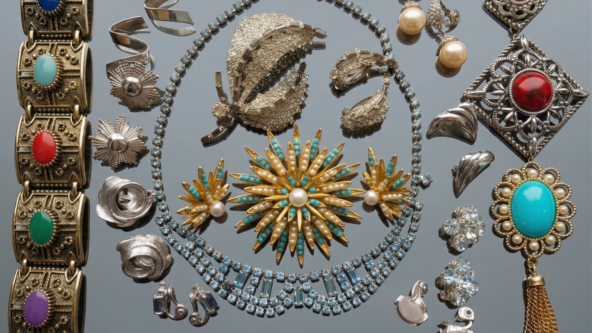 238. «Распаковка винтажных сокровищ: коллекция клипс Monet, Sarah Coventry, Винтаж 50-60х