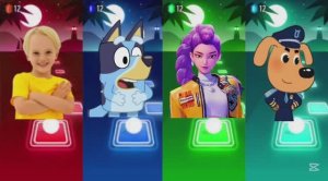 Тайлс Хоп: Музыкальный Баттл — К-Поп Охотники на Демонов, Блуи, Влад и Ники против Шерифа Лабрадора