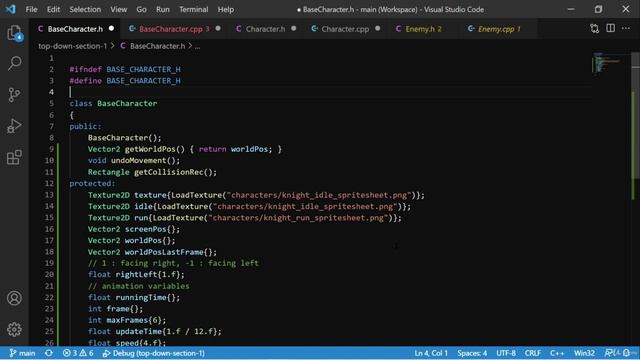 GameDev.tv - 073 - Inheriting From BaseCharacter смотреть онлайн