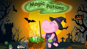 🔮 Школа магии! 🧙♀️ Маленькие ведьмы учатся колдовать ✨ Развивающий мультфильм