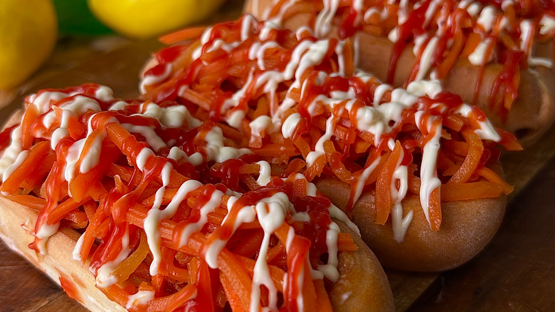 Трендовый хот-дог ❤️