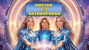 🌌 ПОРТАЛ 4/4 АКТИВИРОВАН! ✨ ПЛЕЯДЕАНЦЫ ОТКРЫВАЮТ ПУТЬ К ТВОЕЙ НОВОЙ РЕАЛЬНОСТИ ⚡ Коды Света
