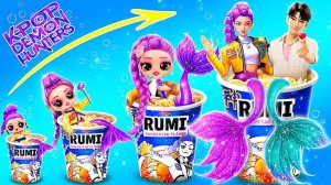 Кейпоп - Охотницы на Демонов Русалки стали мамочками! Идеи для кукол ЛОЛ