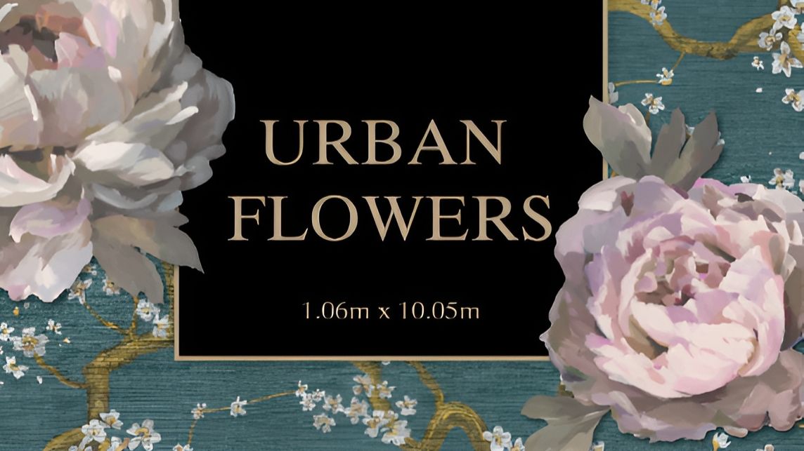 Обои AS Creation Urban Flowers