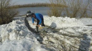 Первый апрельский выход на Каму. Соколка. Нижнекамск
