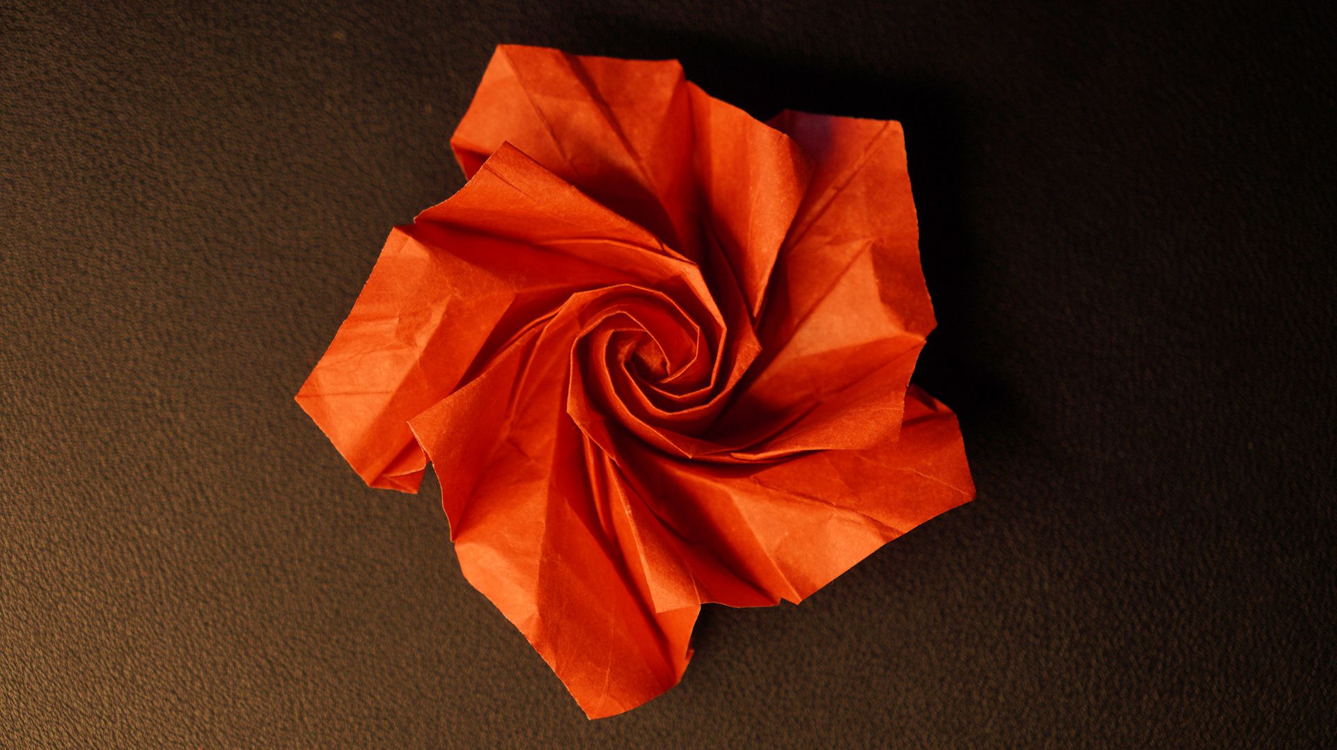 Оригами роза из бумаги - обучение или как сделать из бумаги розу оригами