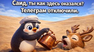 Саид, ты как здесь оказался? Телеграм отключили.