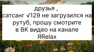 Друзья смотрите сатсанг √129 Роберт Адамс в ВК Видео .