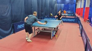 матч за I место Чирков А. (746) - Бабкин А. (617) 04.04 турнир по настольному теннису ТТМаршал