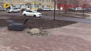 ЖИТЕЛИ 13-ГО МИКРОРАЙОНА ЖЕЛЕЗНОГОРСКА ПОЖАЛОВАЛИСЬ НА НЕУБРАННУЮ АЛЛЕЮ ПОКОЛЕНИЙ