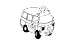 История о машине скорой помощи.Помогает попавшим в беду автомобилям. Мультфильм для детей.