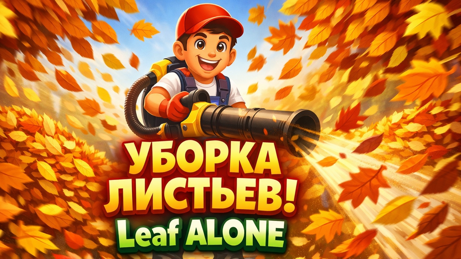 Leaf ALONE — самая медитативная игра про уборку листьев