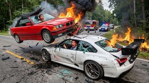 BeamNG Drive - Аварии на высокой скорости