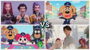 Тайлс Хоп: Музыкальный Баттл — К-Поп Охотники на Демонов против Шерифа Лабрадора