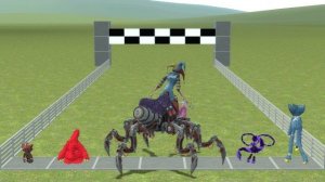 КТО САМЫЙ БЫСТРЫЙ МОНСТР ГЛАВЫ 5 POPPY PLAYTIME? | GARRY’S MOD ПЕРСОНАЖИ РЕАКЦИЯ