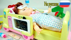 Мультики Куколка заболела Доктор Пингвинчик