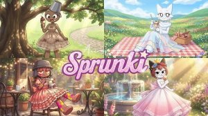 SPRUNKI GIRLS Сахарный ураган! Официальный клип со сладким вайбом РЕАКЦИЯ