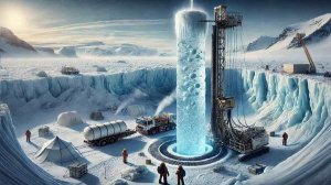 Полярники в Антарктиде обнаружили огромный древний лазер  охраняющие Землю от комет