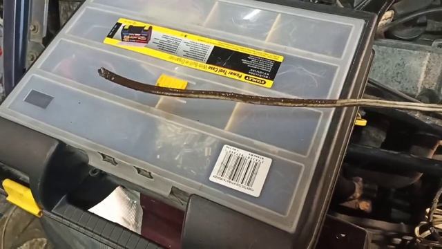 Еще одна проблема купленного Форда Гэлакси забитая трубка системы охлаждения