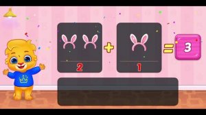 Детский мультфильм, который учит и развлекает: сложение, развивайка.