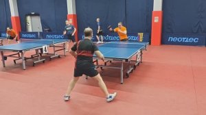 I ф. Чирков А. (746) - Дегтерев А. (561) 04.04 турнир по настольному теннису ТТМаршал