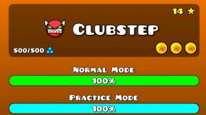 прохождение club step в geometry dash