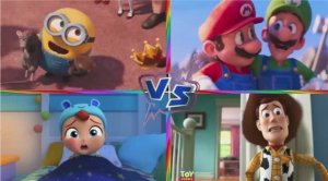 МИНЬОНЫ И МАРИО: Битва против Истории Игрушек и Маленького Ангела 🍌 МУЛЬТИК ГЕРОИ