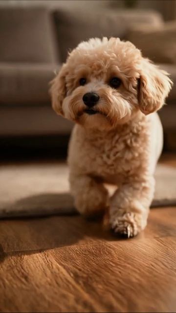 Очаровательный пушистик: собака в домашнем уюте #собаки #домашниеживотные #питомцы