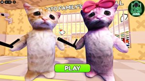 Побег семьи Эль Гато из тюрьмы! (Обби) Игровой процесс #roblox #obby