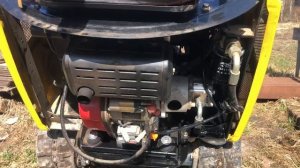 Мини экскаватор риппа 319 Rippa полная замена гидравлического масла