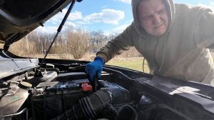 Chery Tiggo 7 Pro Max. Замена масла в коробке в полевых условиях.